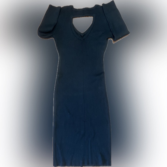 NWOT Ribbed Mini Dress - Picture 3 of 8